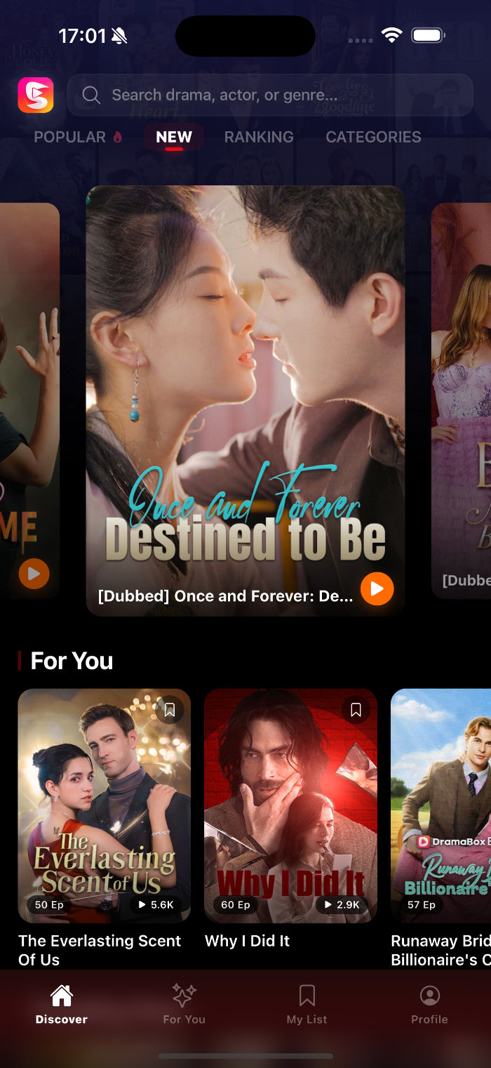 Shortify app - Player screen